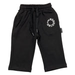JOHN RICHMOND pantalone tuta tinta unita con logo Nero per Neonato RIA25106PA NERO JOHN RICHMOND
