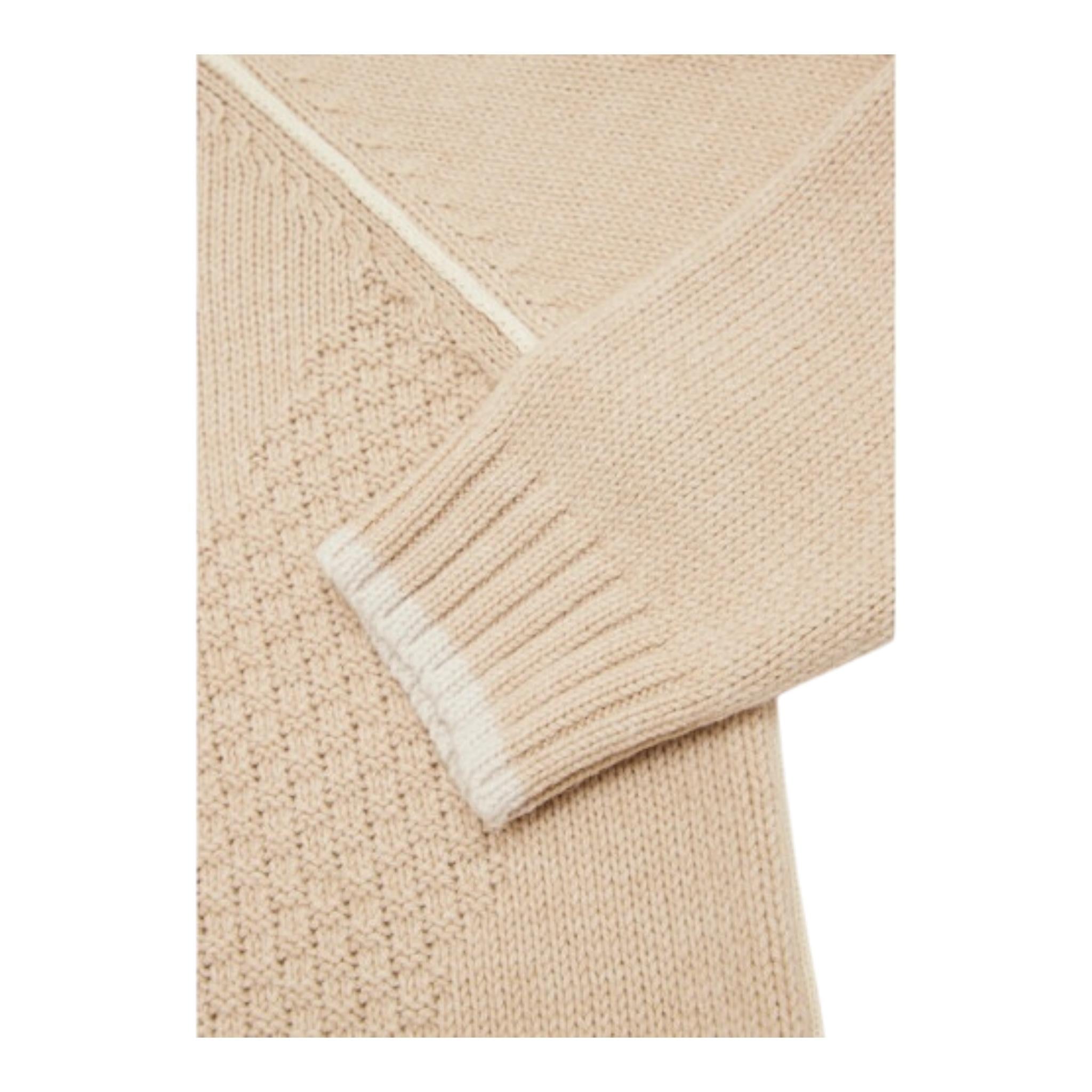 EMPORIO ARMANI maglia tinta unita girocollo Beige per Bambino 6D4M50 BEIGE EMPORIO ARMANI