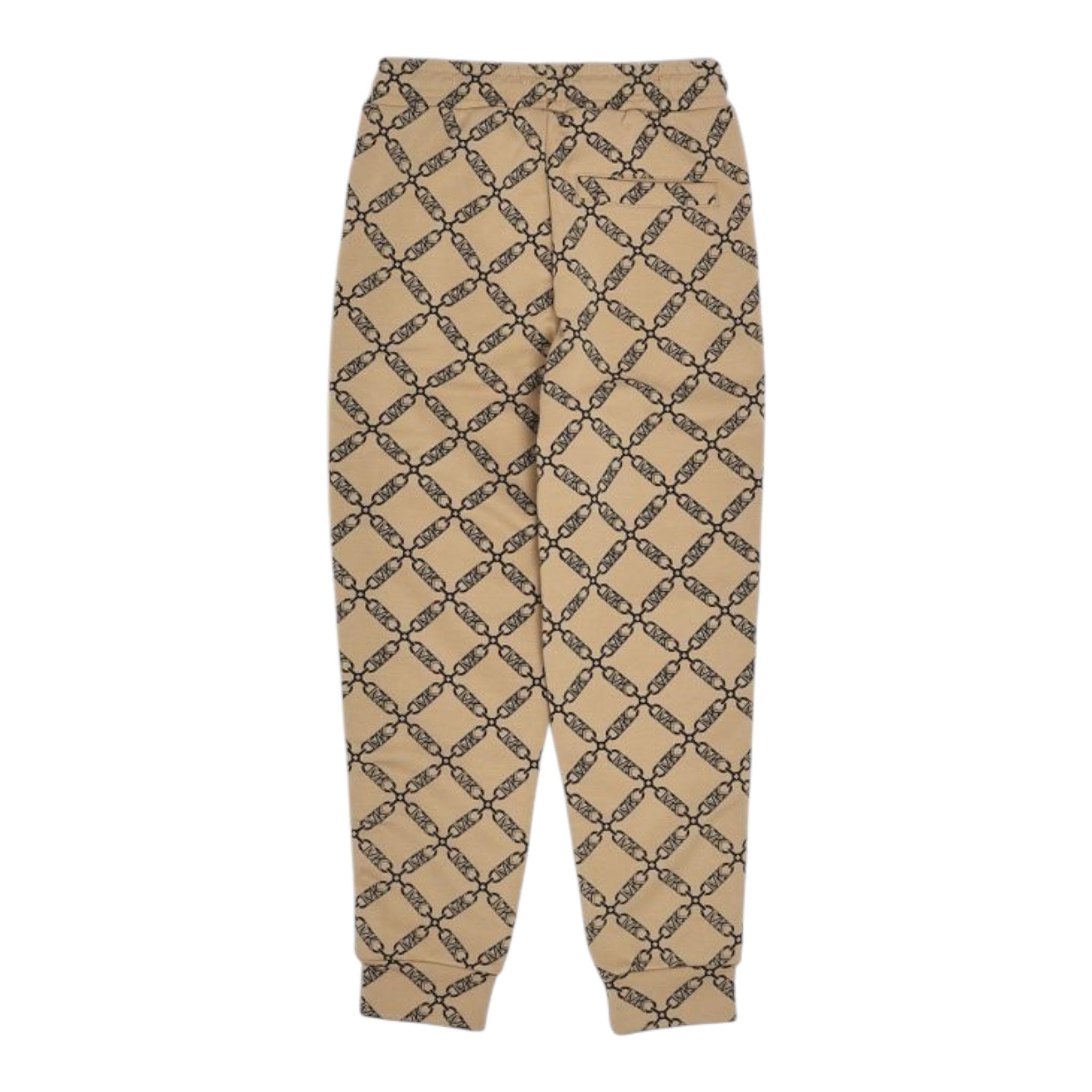 MICHAEL KORS pantalone modello tuta tinta unita logato Beige per Bambina R30181 BEIGE MICHAEL KORS