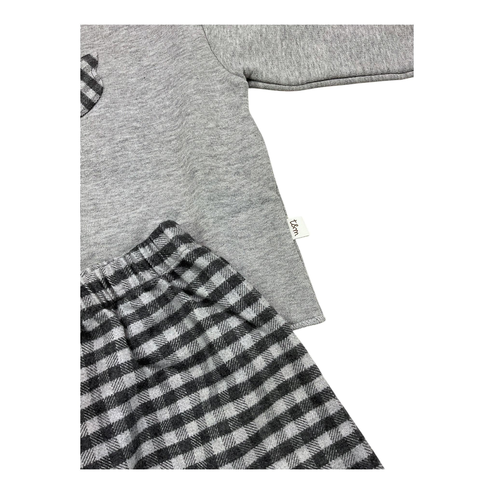 TEDDY E MINOU completo 2 pezzi shirt-pantalone Grigio per Neonato I24CP036C3155 GRIGIO TEDDY E MINOU