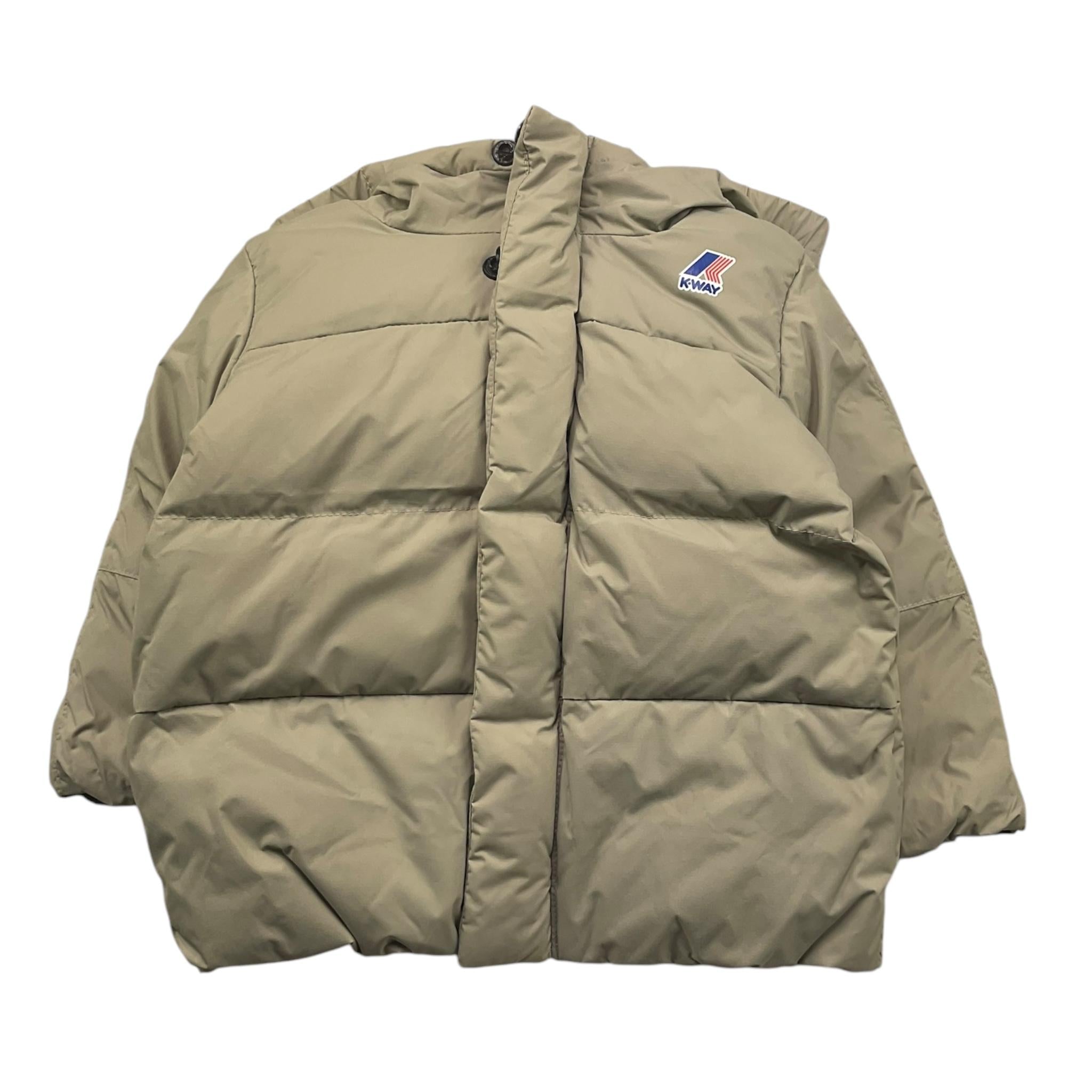 K-WAY giubbino tinta unita con zip e cappuccio Verde per Neonato K7142VW VERDE K-WAY