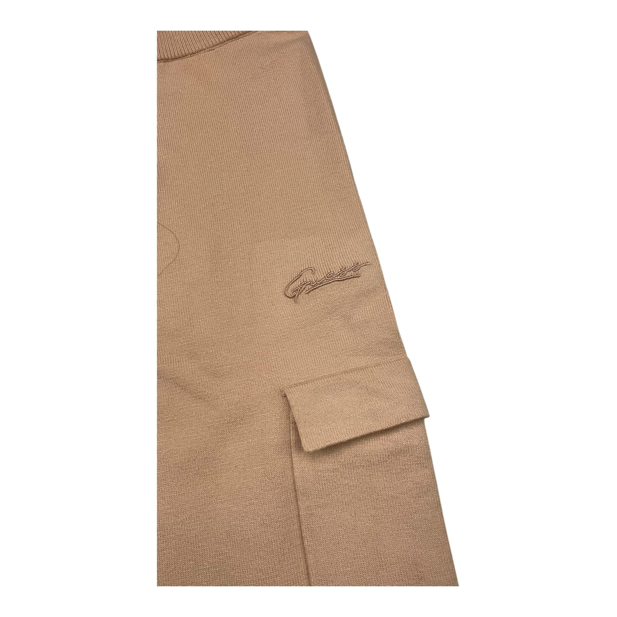 GUESS pantalone tinta unita modello palazzo Beige per Bambina J4BB08 BEIGE GUESS