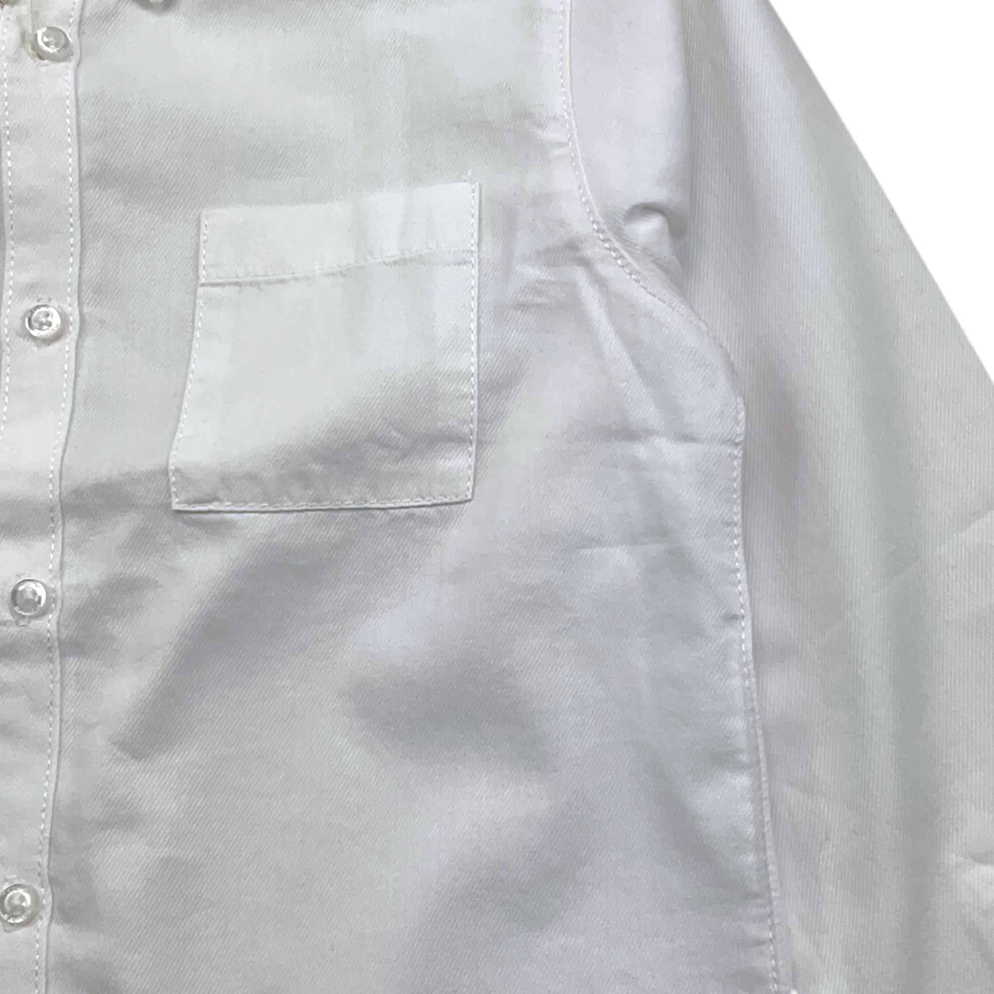 MAYORAL camicia manica lunga tinta unita con bottoni Bianco per Bambino 146 BIANCO MAYORAL