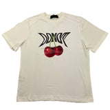DO NOT CONFORM t-shirt girocollo tinta unita con stampa ciliegie Panna per Bambino TS012 PANNA DO NOT CONFORM