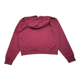 LES COYOTES DE PARIS felpa tinta unita con cappuccio e stampa Bordeaux per Bambina 1222110 BORDEAUX LES COYOTES DE PARIS