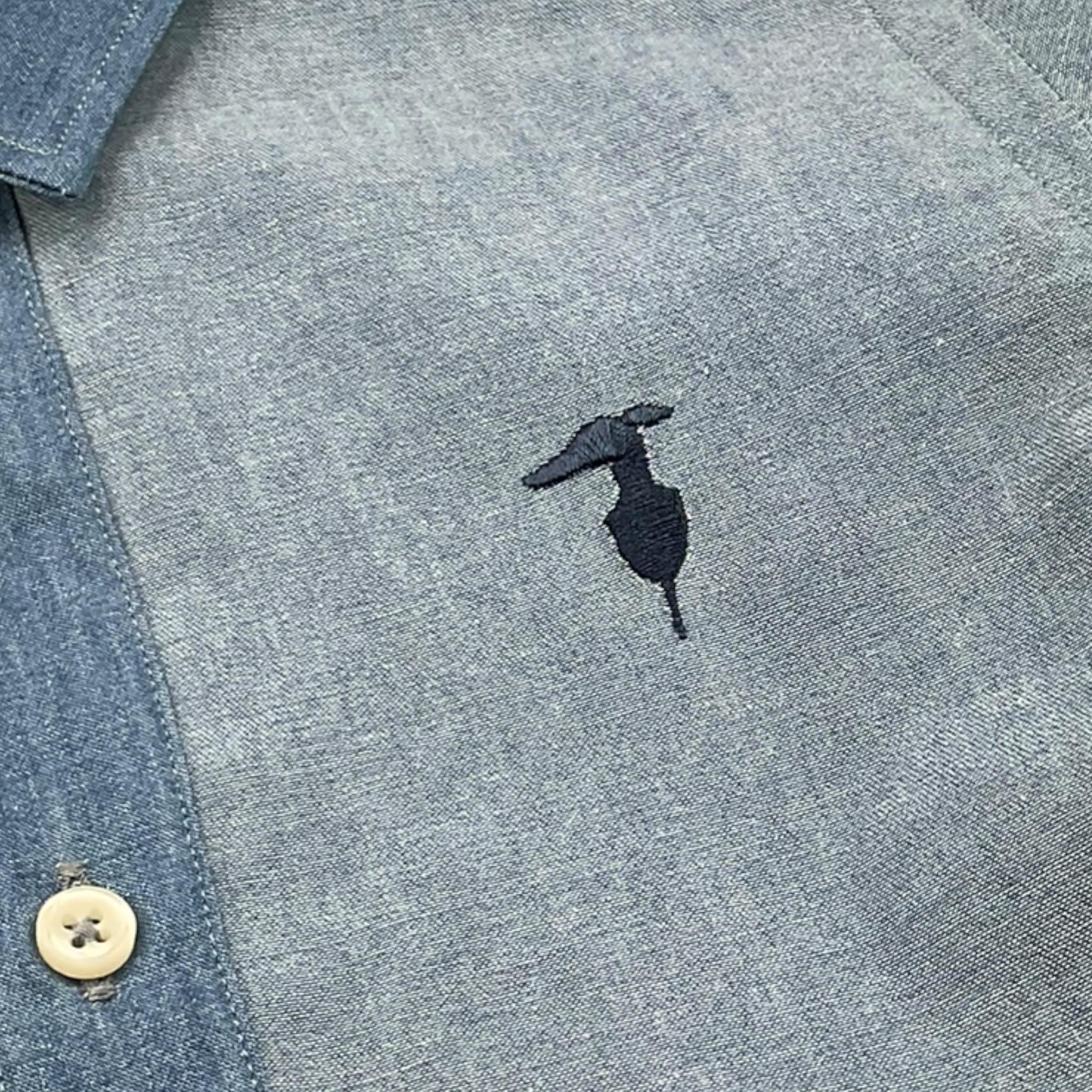 TRUSSARDI camicia tinta unita manica lunga Azzurro per Bambino TBA25132CA AZZURRO TRUSSARDI