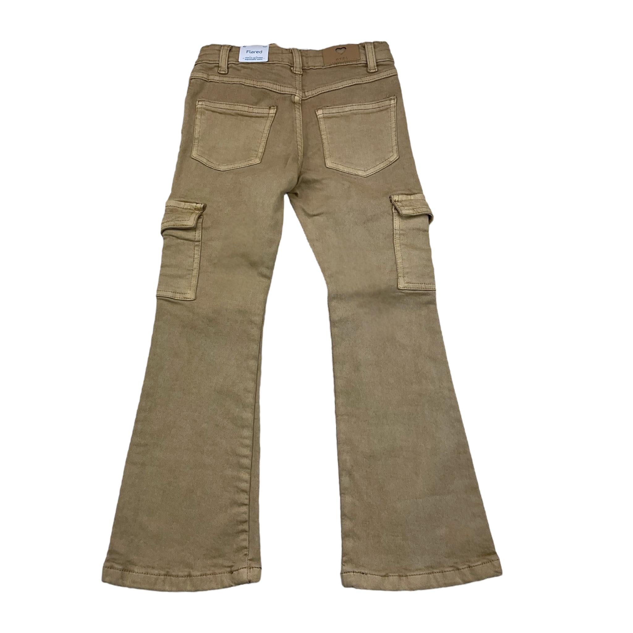 MAYORAL jeans tinta unita modello zampa Beige per Bambina 4543 BEIGE MAYORAL