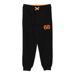 SUN68 pantalone tuta tinta unita con logo Nero per Neonato F44345 NERO SUN68