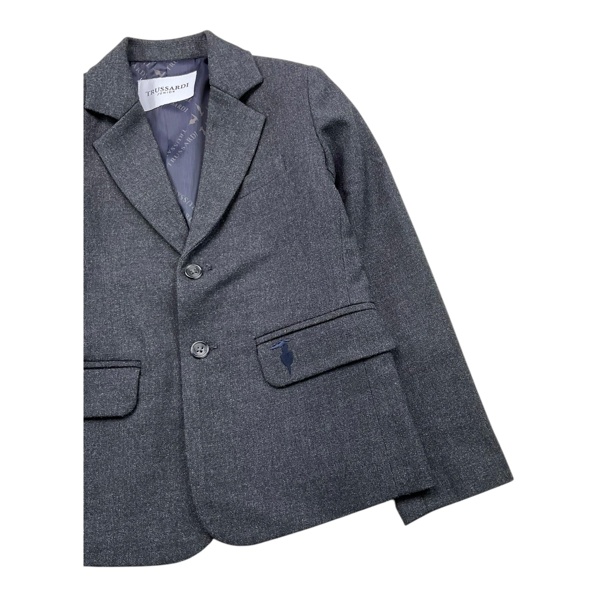 TRUSSARDI giacca tinta unita Nero per Bambino TBA25121 NERO TRUSSARDI