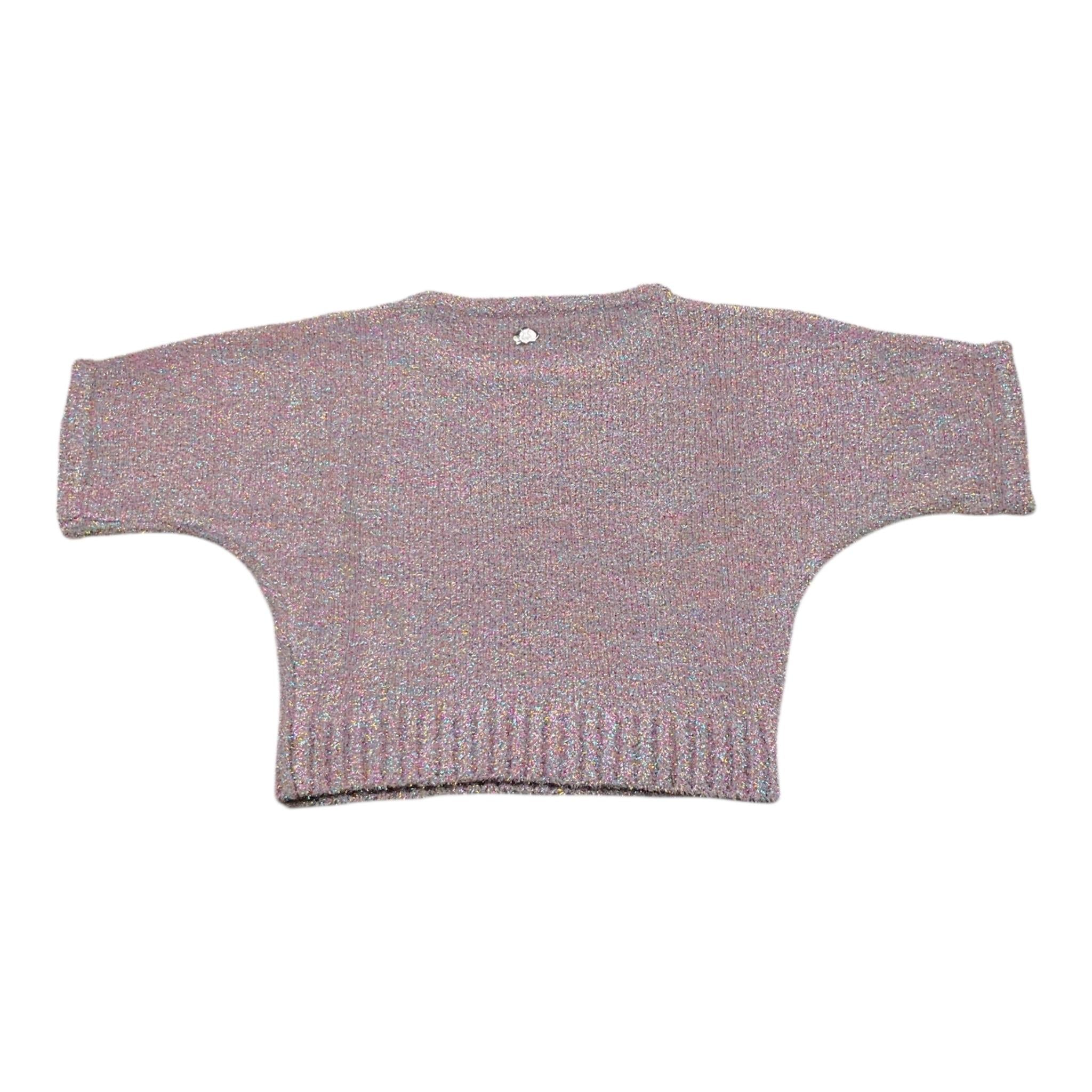 GENNY PRINCESS maglia tinta unita girocollo Rosa per Bambina YFMA004 ROSA GENNY PRINCESS