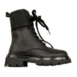 TWINSET stivali tinta unita cn lacci Nero per Bambina 232GCJ04 NERO TWINSET