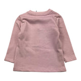 JOHN RICHMOND shirt girocollo tinta unita con stampa in contrasto Rosa per Neonata RIA25088TS ROSA JOHN RICHMOND