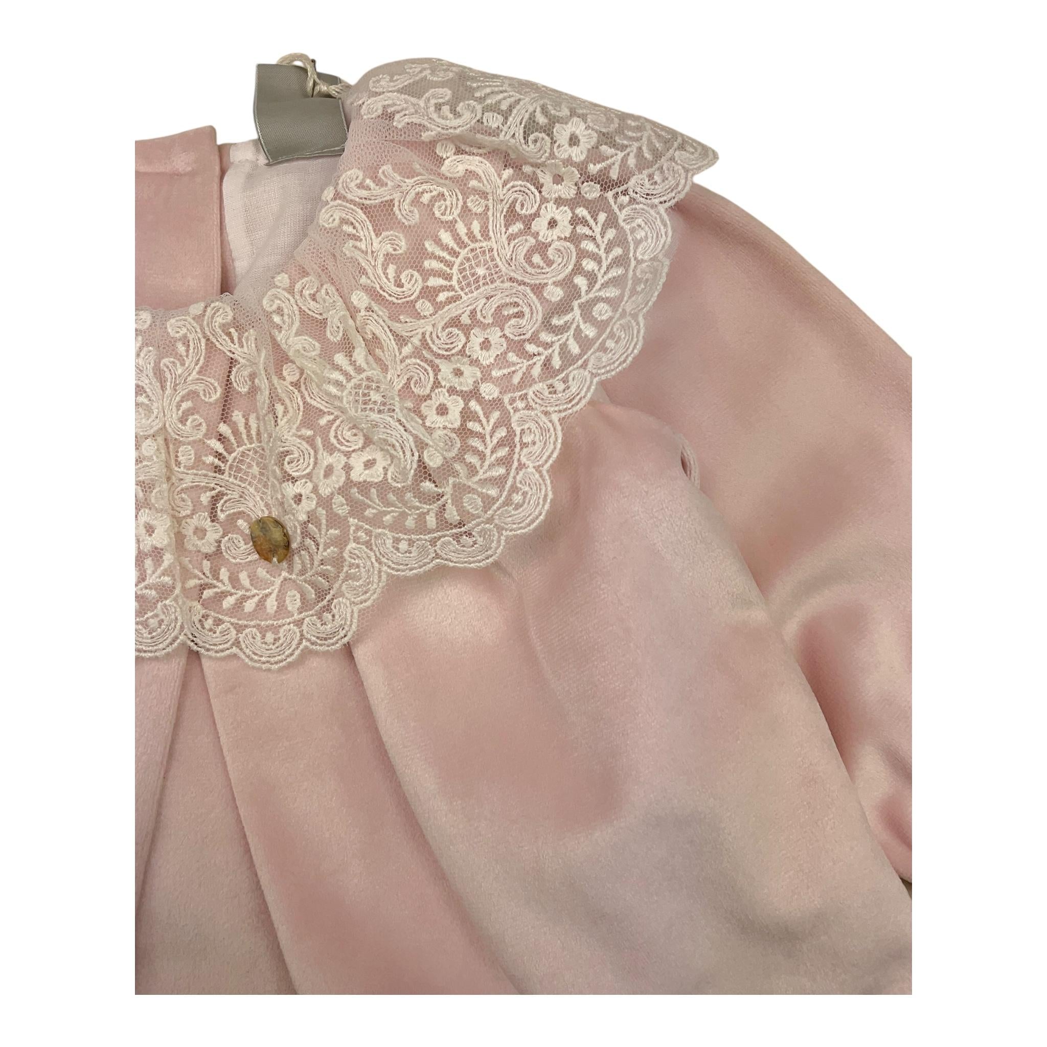 MARLU' completo 2pz maglia-ghettina Rosa per Neonata IB1617 ROSA MARLU'