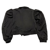 GREAT JOY camicia manica lunga tinta unita Nero per Bambina 0646 NERO GREAT JOY