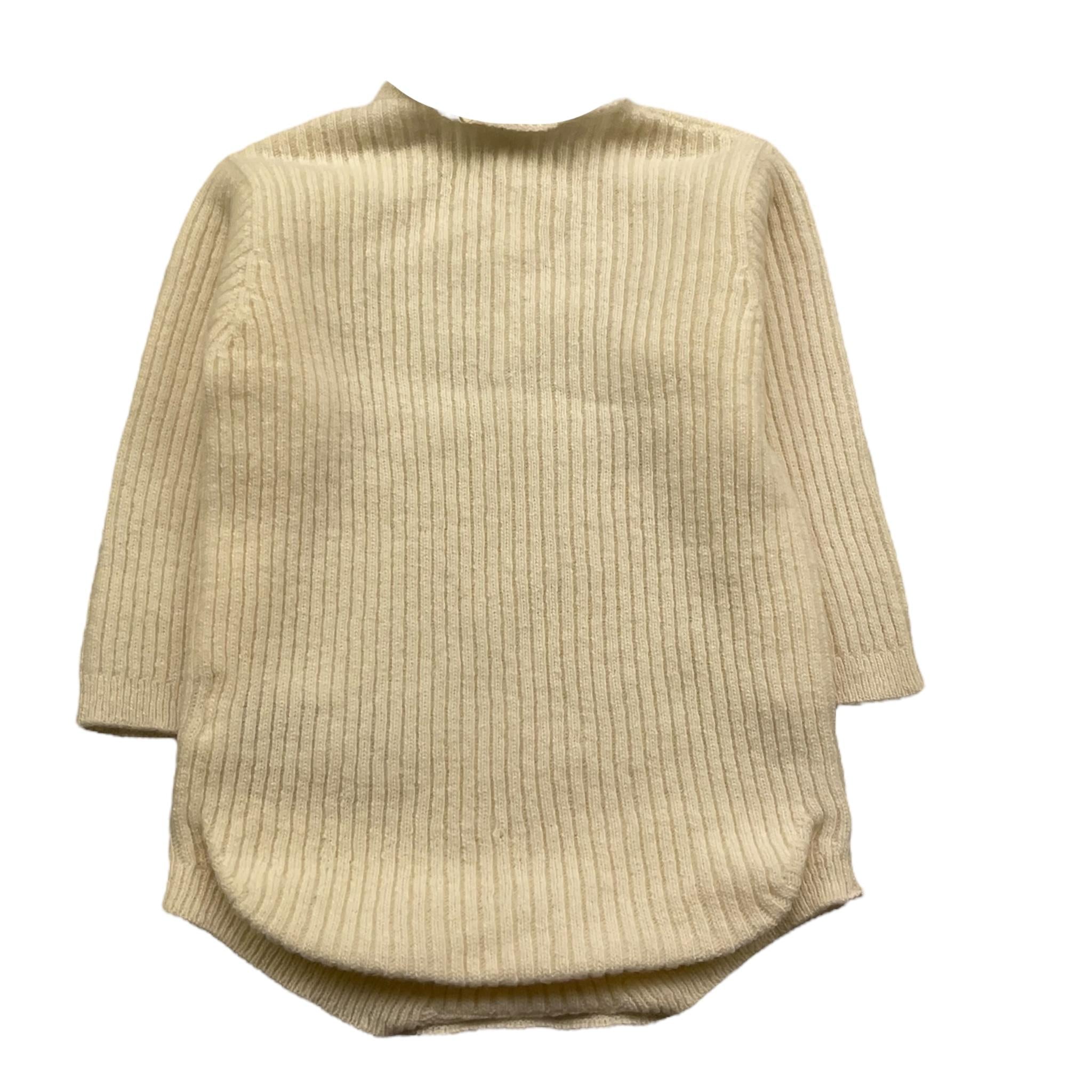 WEDOBLE pagliaccetto manica lunga tinta unita Panna per Neonato I2404305A PANNA WEDOBLE