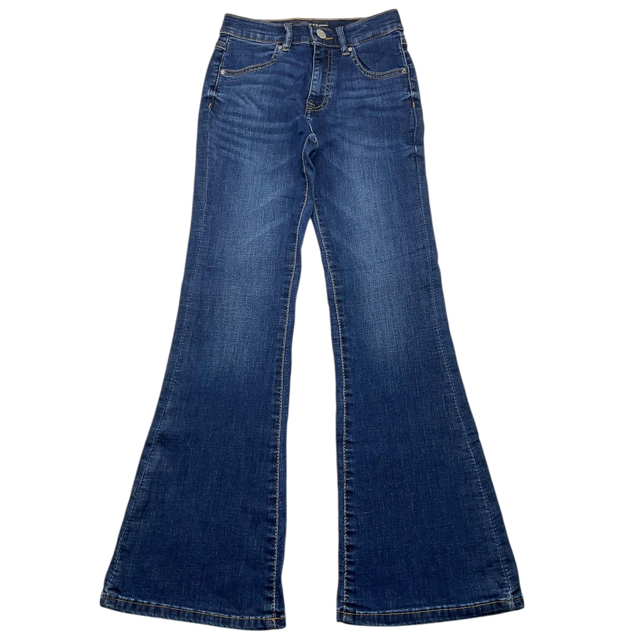 GUESS jeans tinta unita modello zampa Blu per Bambina J3YA03D52V0XXX BLU GUESS
