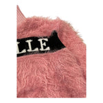 GAELLE maglia tinta unita collo alto con stampa Rosa per Bambina 2741W0980 ROSA GAELLE