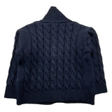 OFFICINA MILANESE cardigan tinta unita scollo a v Blu per Bambino JCARDIGAN BLU OFFICINA MILANESE