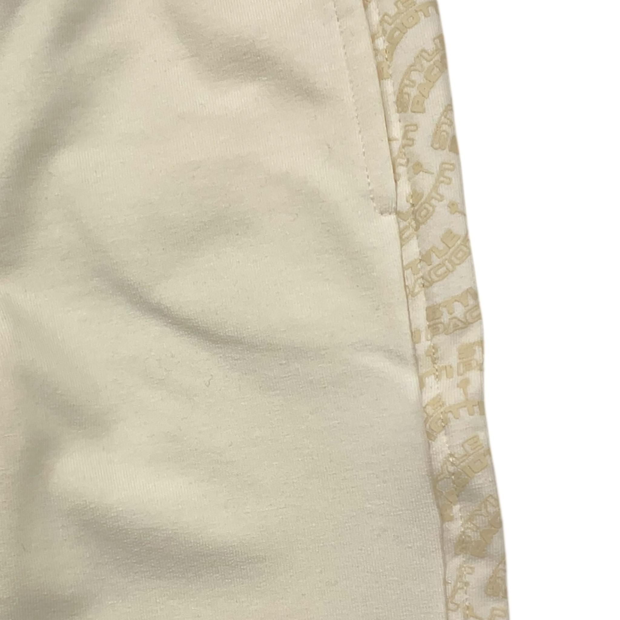 CESARE PACIOTTI pantalone tuta tinta unita logato Panna per Neonato PFP5301B PANNA CESARE PACIOTTI