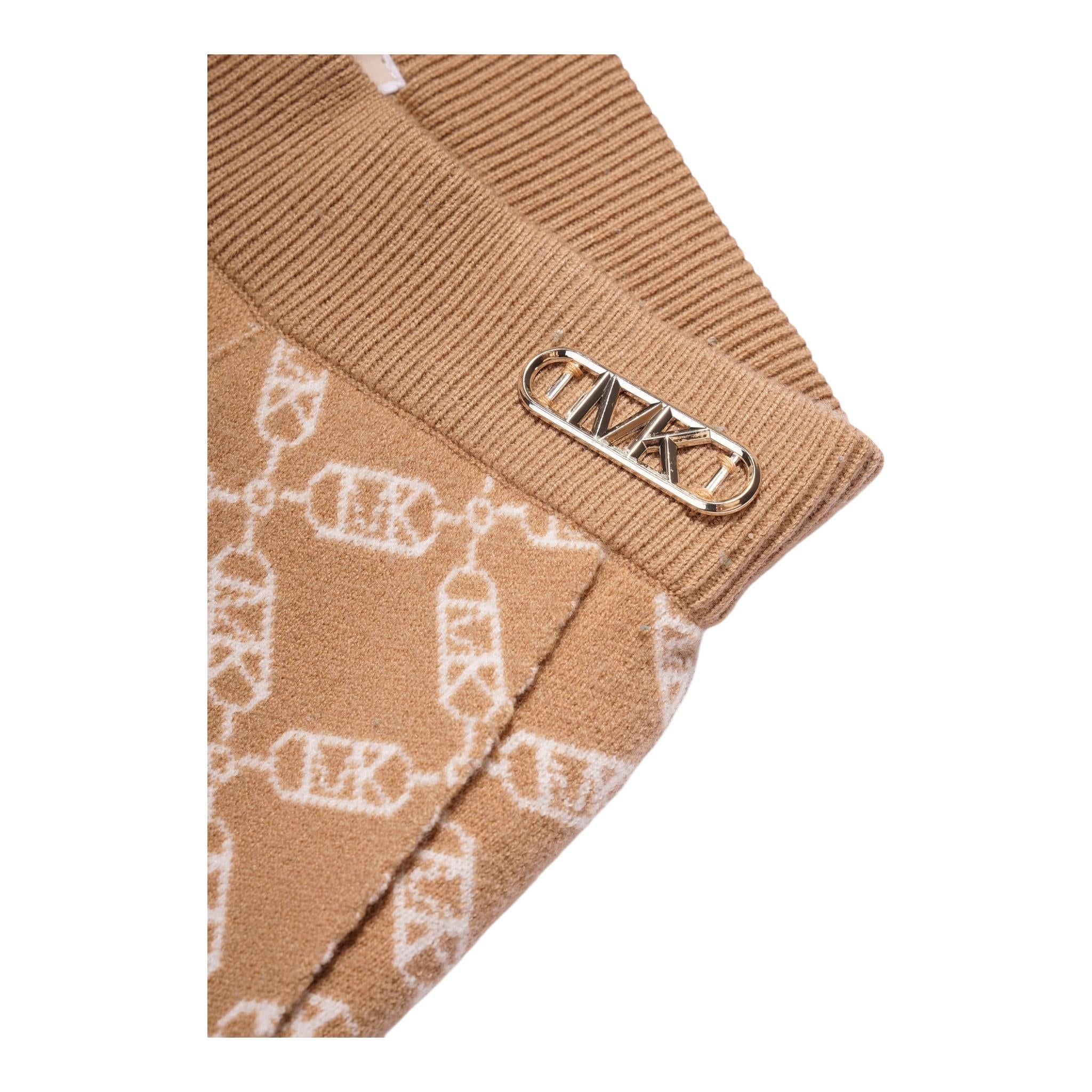 MICHAEL KORS pantalone tinta unita logato Beige per Bambina R14163 BEIGE MICHAEL KORS