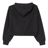 PINKO felpa tinta unita con cappuccio e stampa Nero per Bambina F4PIJGHS057 NERO PINKO