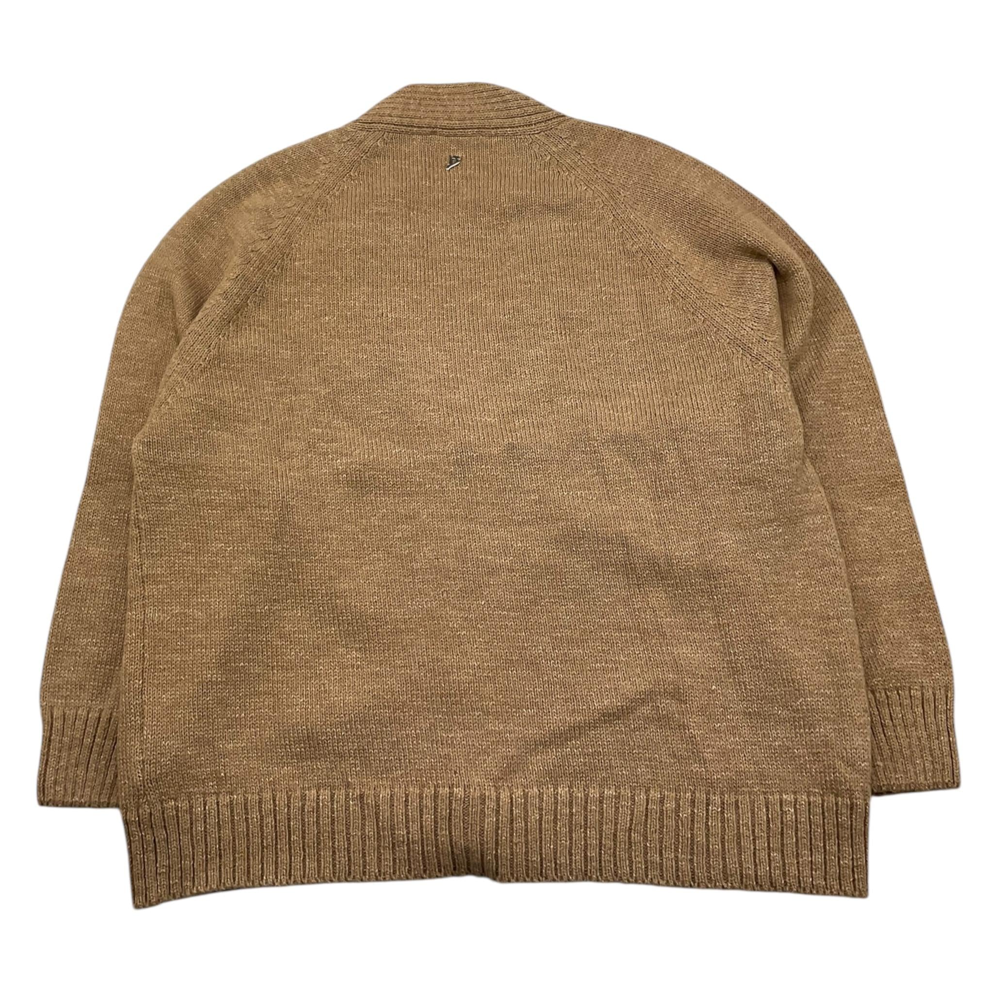 DONDUP cardigan tinta unita scollo a v Beige per Bambino DFMA010 BEIGE DONDUP