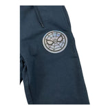 NAME.IT pantalone tuta tinta unita con stampa in contrasto Blu per Neonato 13236311 BLU NAME.IT