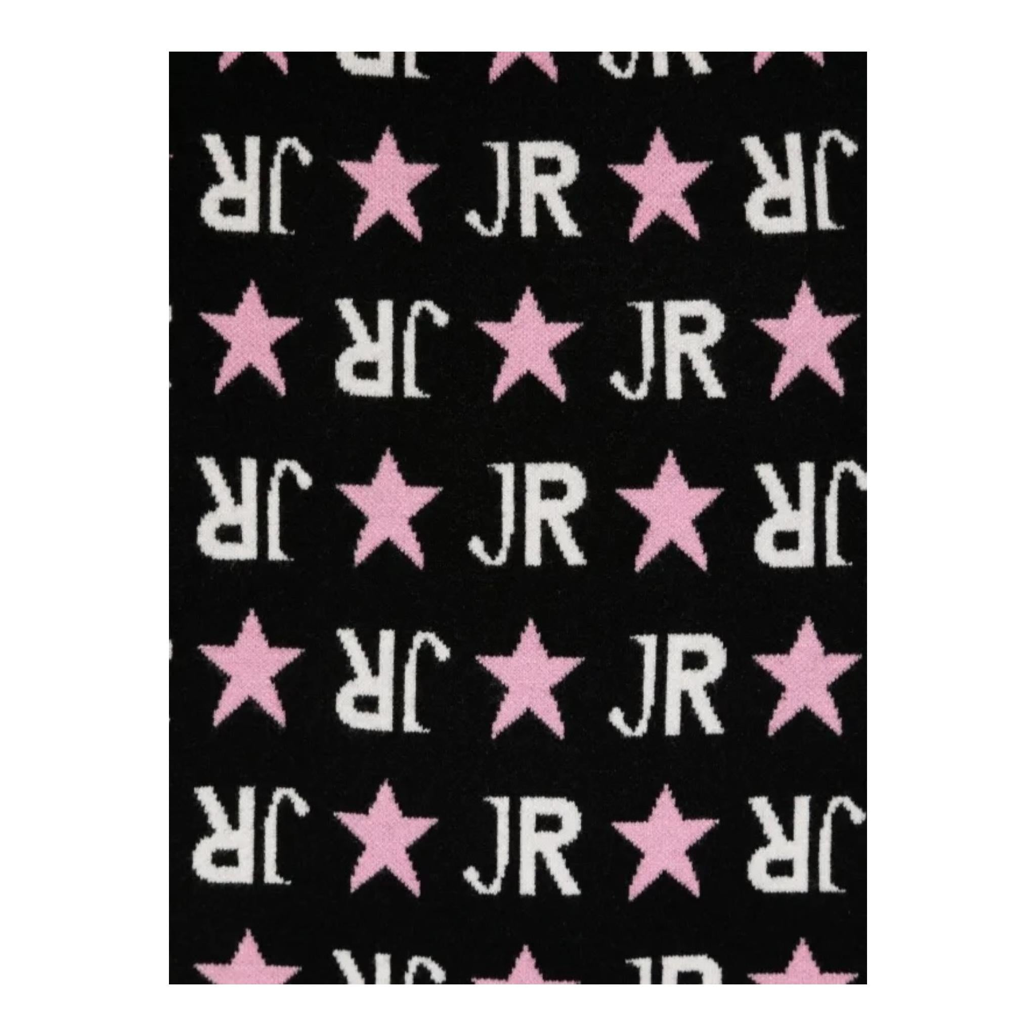 JOHN RICHMOND set sciarpa-cappello tinta unita logato Nero per Bambina RGA24022HSX NERO JOHN RICHMOND