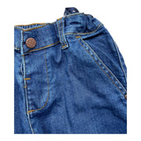 CARRE'MENT BEAU jeans tinta unita con girovita regolabile Blu per Bambino Y30268J BLU CARRE'MENT BEAU