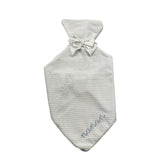 NANAN fazzoletto tinta unita in ciniglia Azzurro per Neonato CON003A AZZURRO NANAN