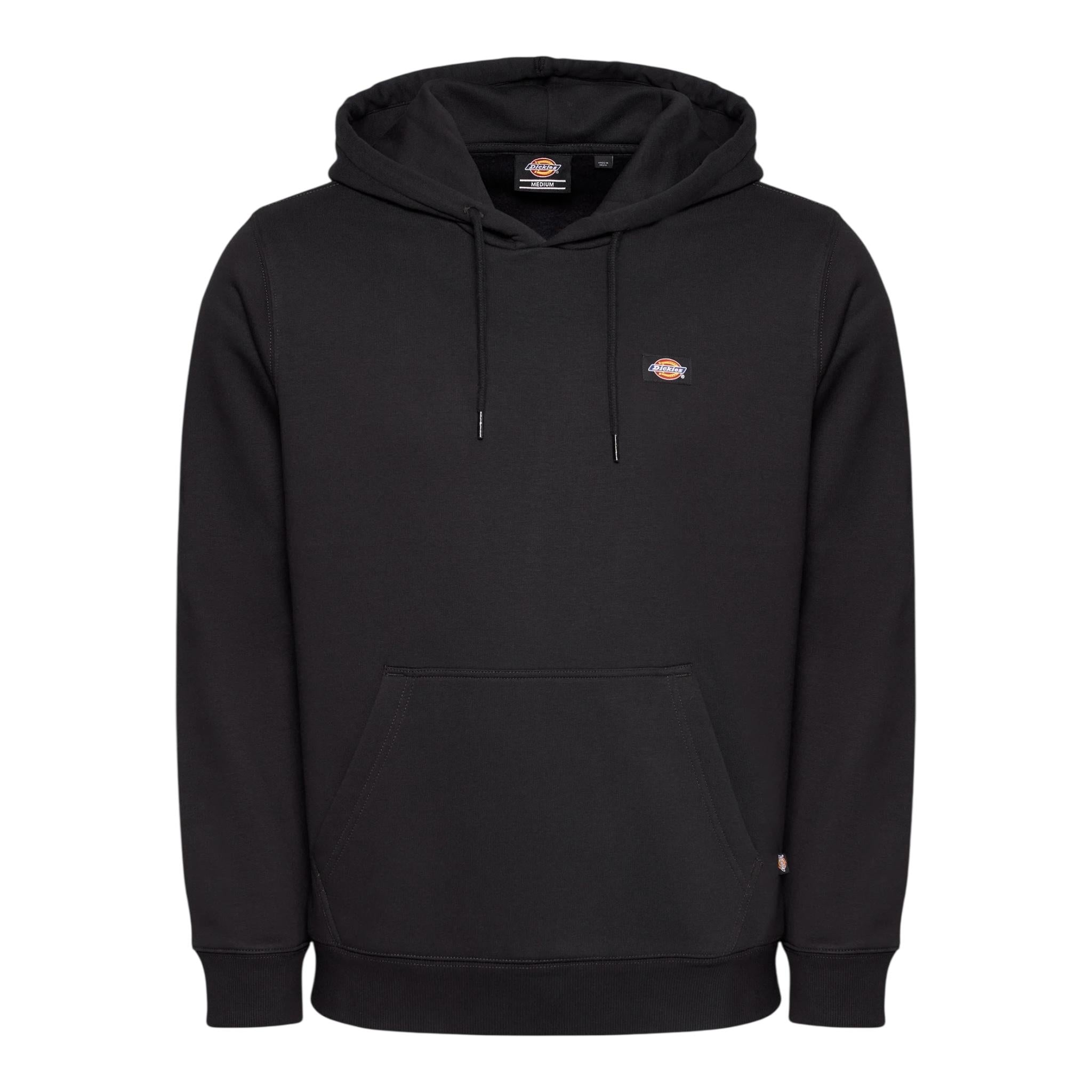 DICKIES felpa chiusa con cappuccio tinta unita cn logo Nera per Bambino DK0KWR12KBK1 NERO DICKIES