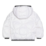 BLAUER giubbino tinta unita con cappuccio e profili in contrasto Bianco per Bambino 24WBLC03066 BIANCO BLAUER
