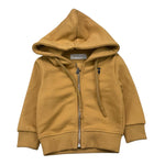 TRUSSARDI felpa con zip e cappuccio tinta unita Cammello per Neonato TIA25023FE CAMMELLO TRUSSARDI