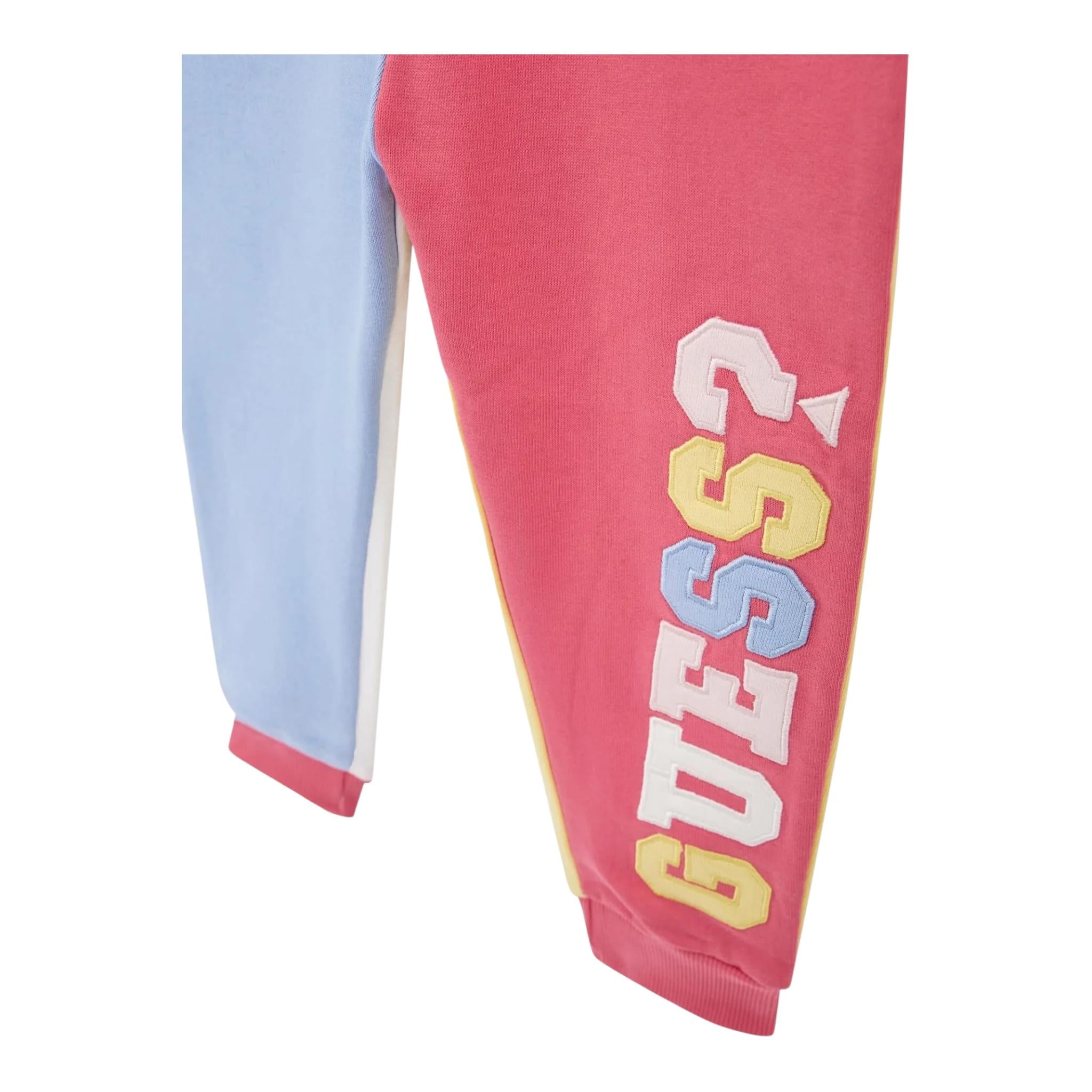 GUESS pantalone tuta multicolor con logo Multicolor per Bambina K4YQ14KA6R MULTICOLOR GUESS