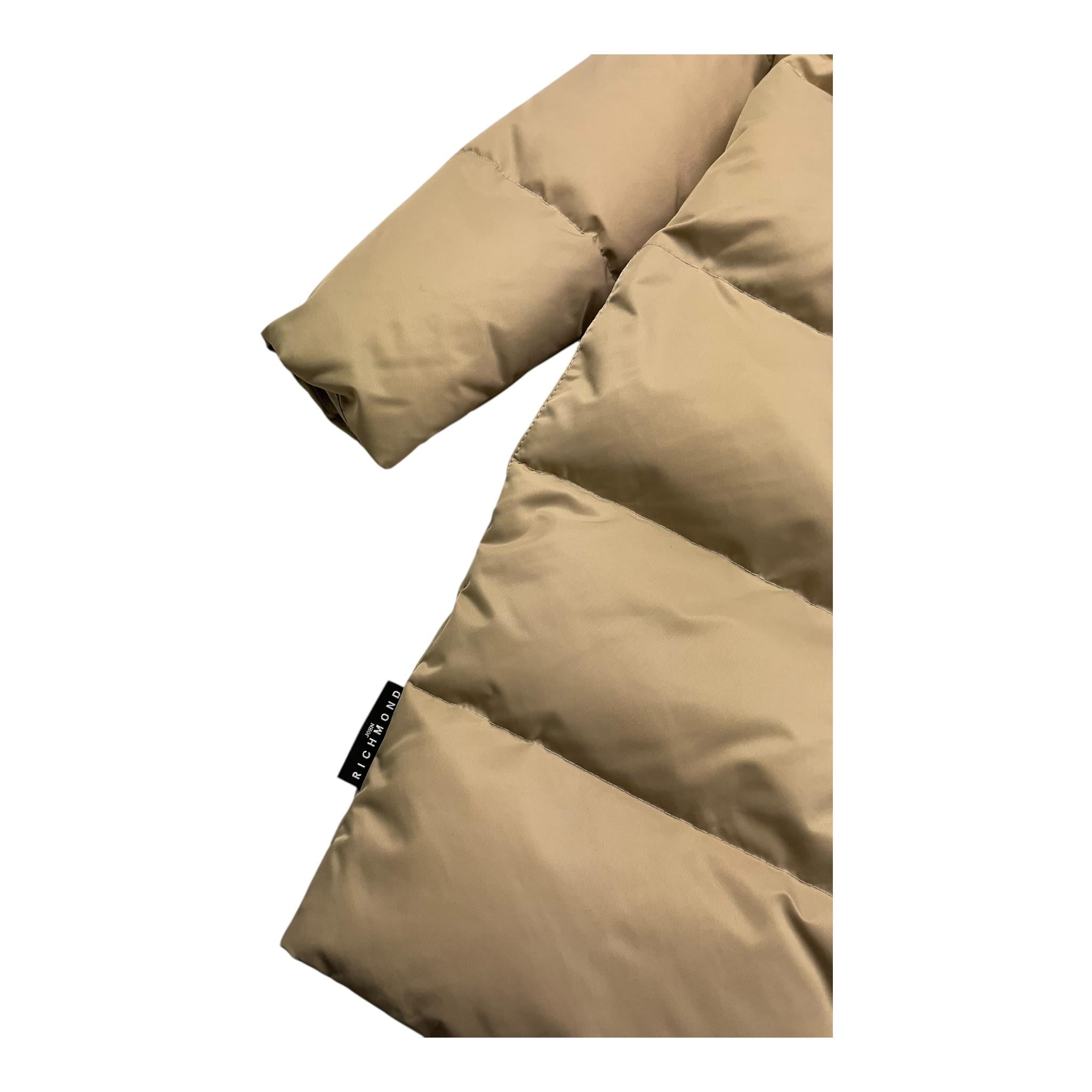 JOHN RICHMOND giubbino tinta unita modello lungo cn cappuccio Beige per Bambino RGA25146PI BEIGE JOHN RICHMOND