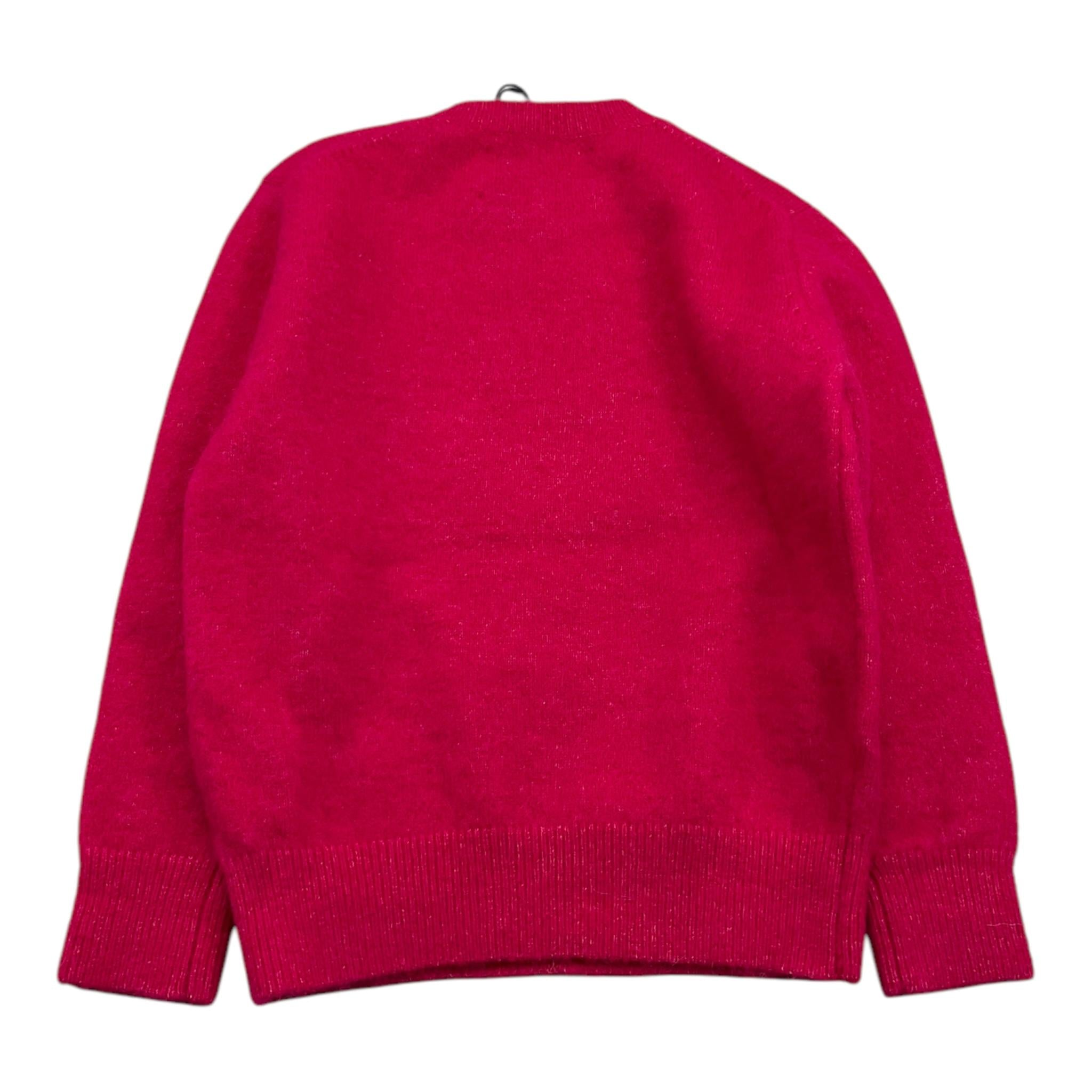 SAINT BARTH maglia girocollo tinta unita  Fuxia per Bambina LYL001 FUXIA SAINT BARTH