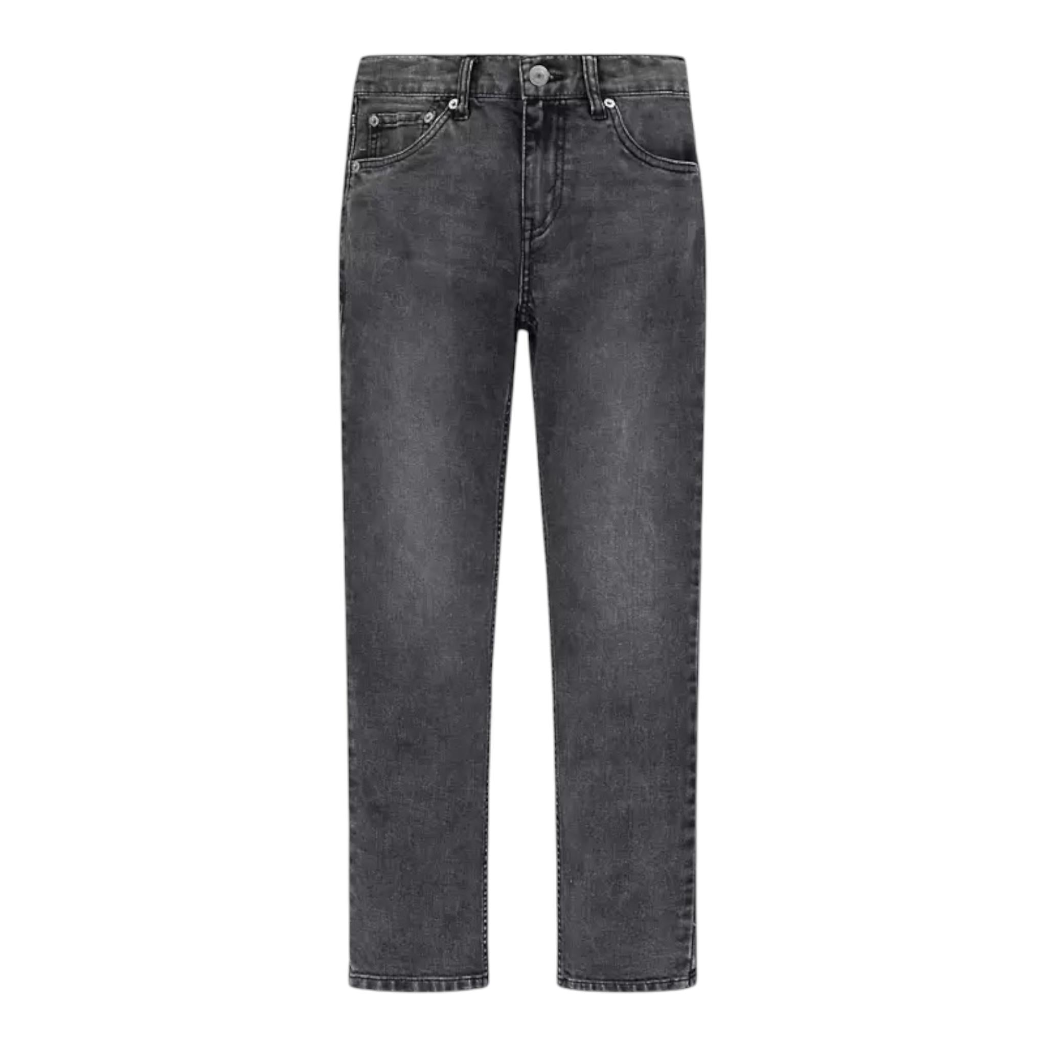LEVIS jeans tinta unita con girovita regolabile Nero per Bambino 9EJ112 NERO LEVIS