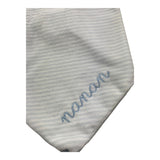 NANAN fazzoletto tinta unita in ciniglia Azzurro per Neonato CON003A AZZURRO NANAN