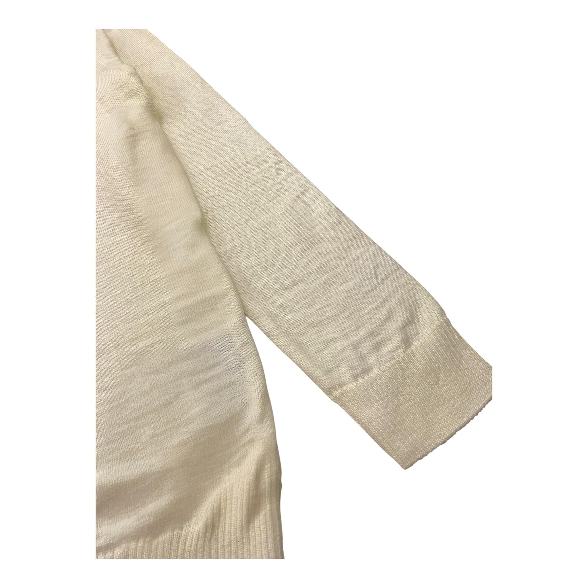 I'M BRIAN cardigan tinta unita con bottoni Panna per Bambino MA2280J PANNA I'M BRIAN