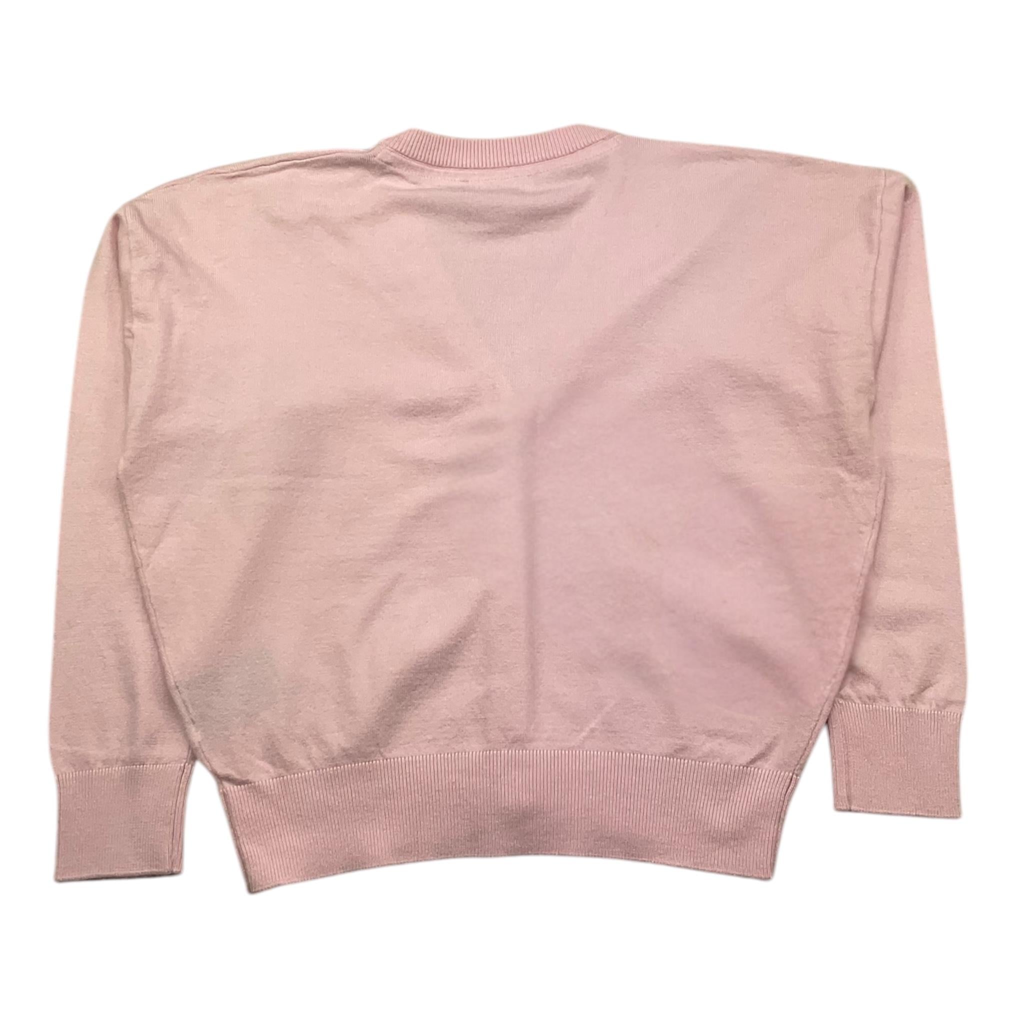 JOHN RICHMOND cardigan tinta unita con ricamo logo Rosa per Bambina RGA25013CD ROSA JOHN RICHMOND