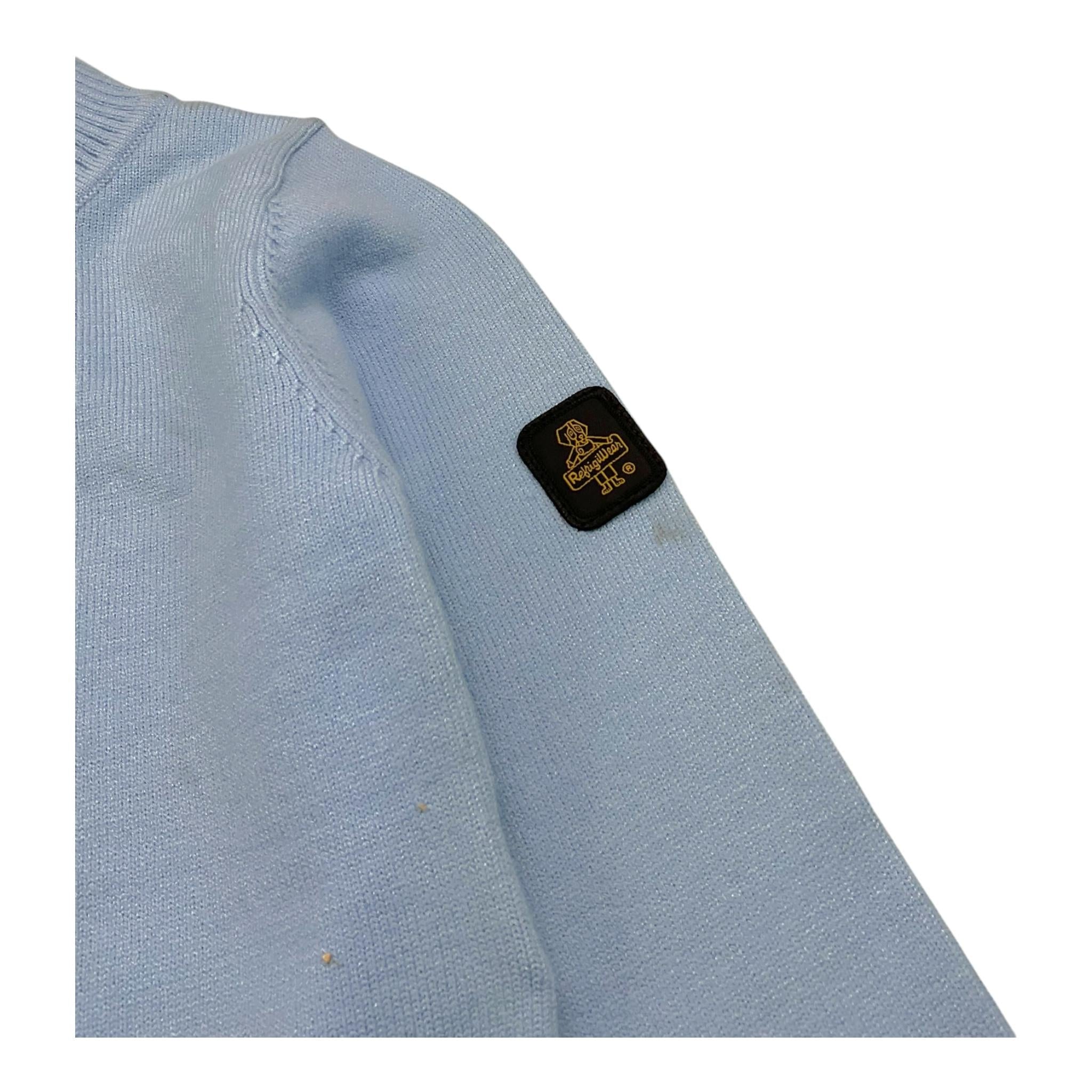 REFRIGIWEAR maglia tinta unita con collo alto Azzurro per Bambina RWG925 AZZURRO REFRIGIWEAR
