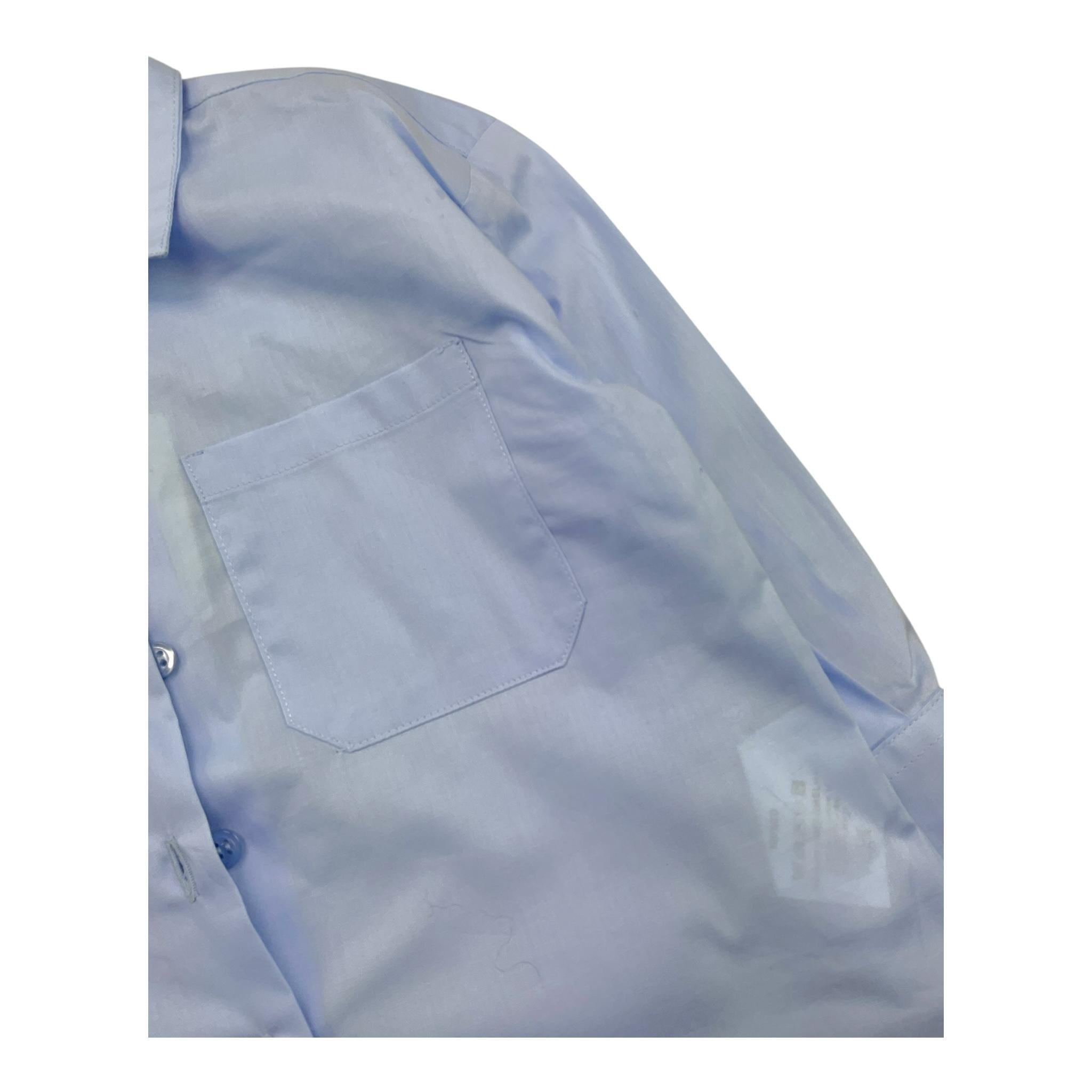 VICOLO camicia manica lunga tinta unita asimmetrica Azzurro per Bambina 3141CZ00037X AZZURRO VICOLO