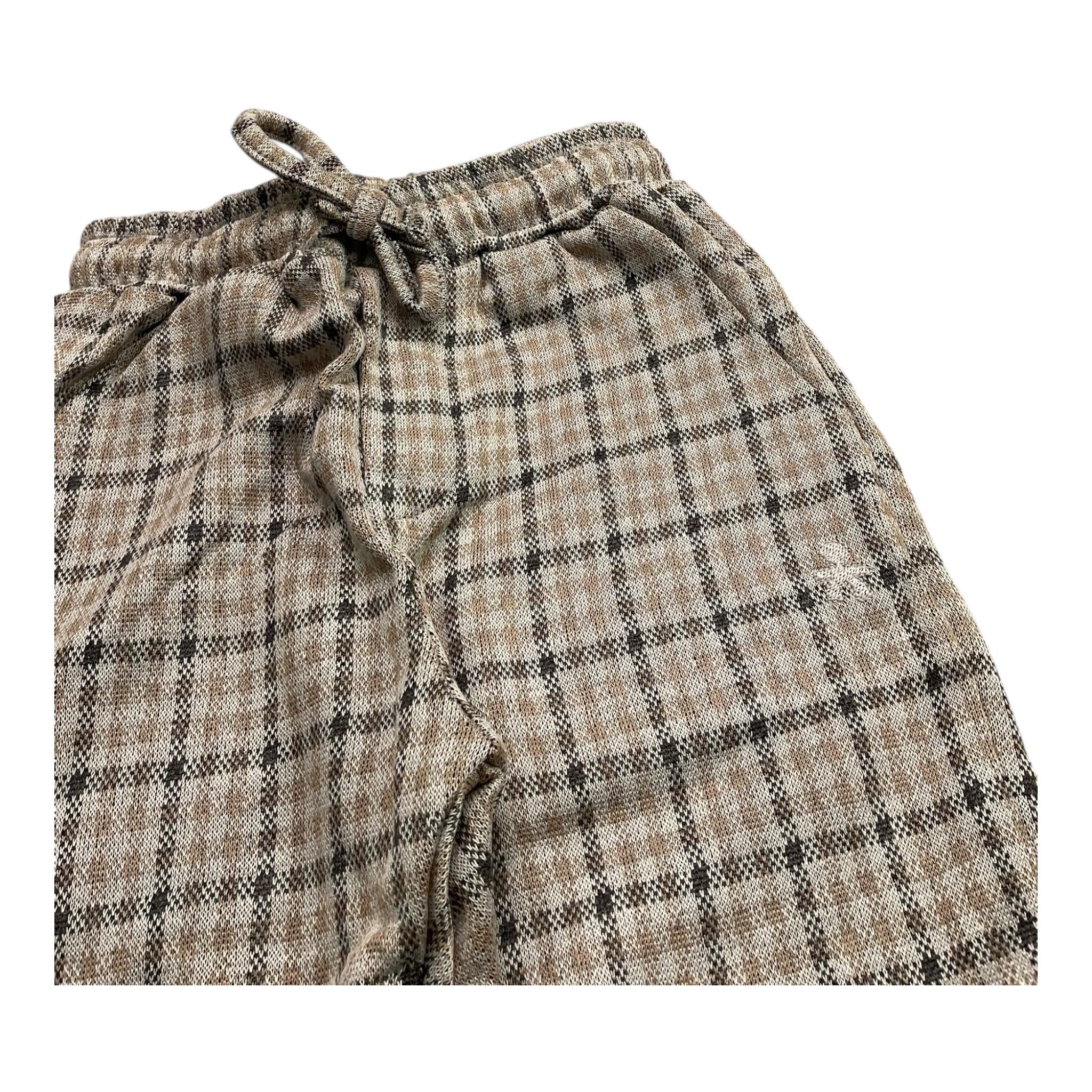 LE BEBE' pantalone tinta unita con fantasia a righe Beige per Neonato LBB4221 BEIGE LE BEBE'