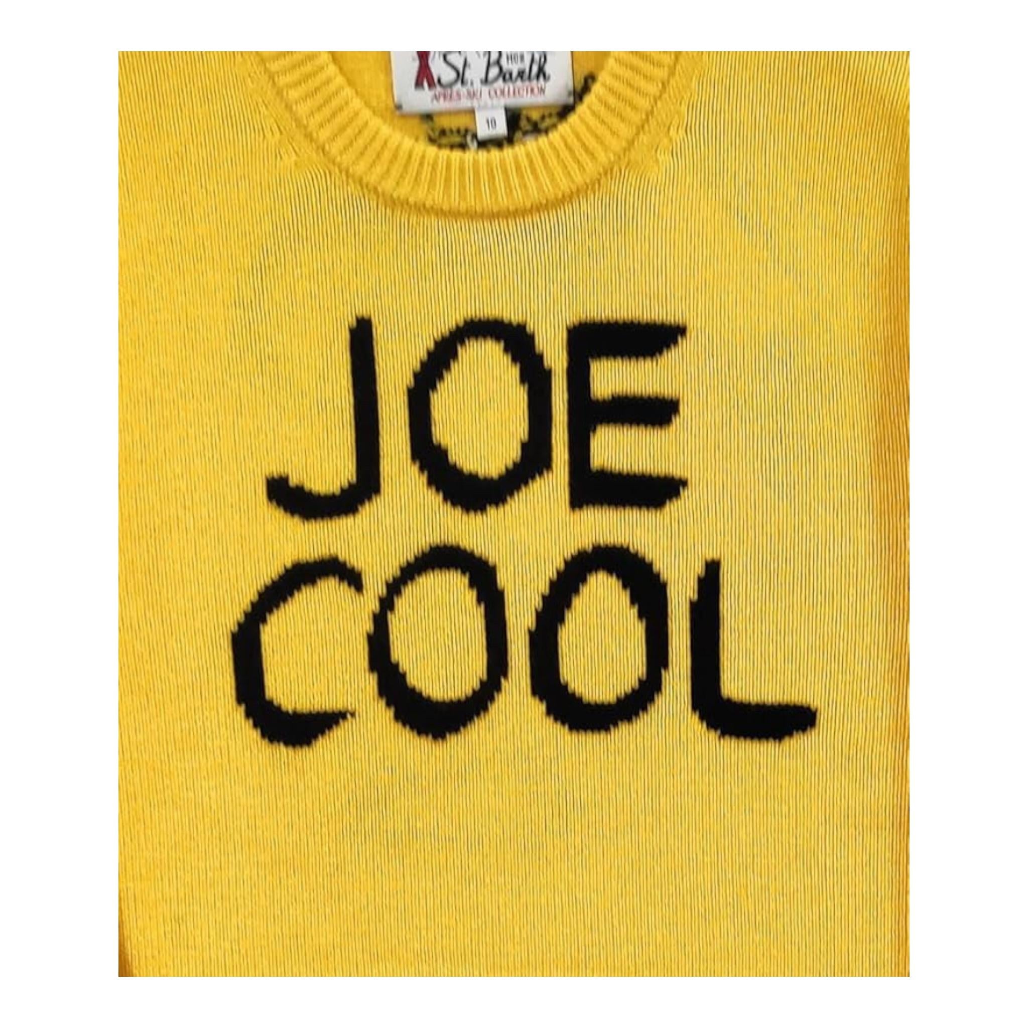 SAINT BARTH maglia tinta unita stampa snoopie Giallo per Bambino SNOOPYJOE GIALLO SAINT BARTH