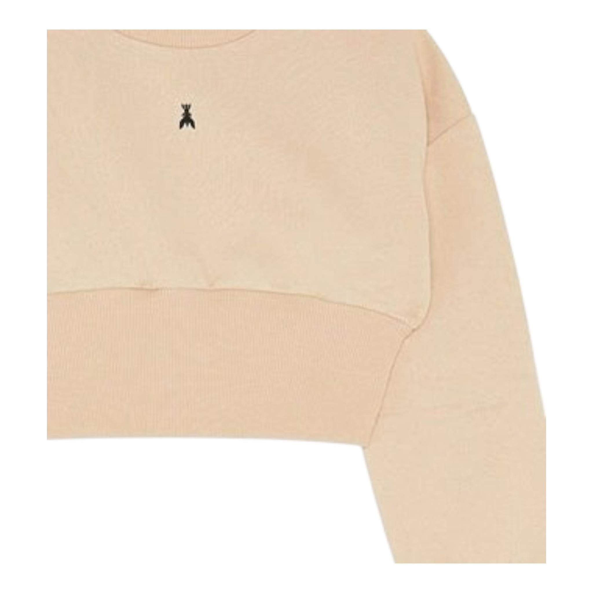 PATRIZIA PEPE felpa chiusa girocollo tinta unita Beige per Bambina 7M0870 BEIGE PATRIZIA PEPE