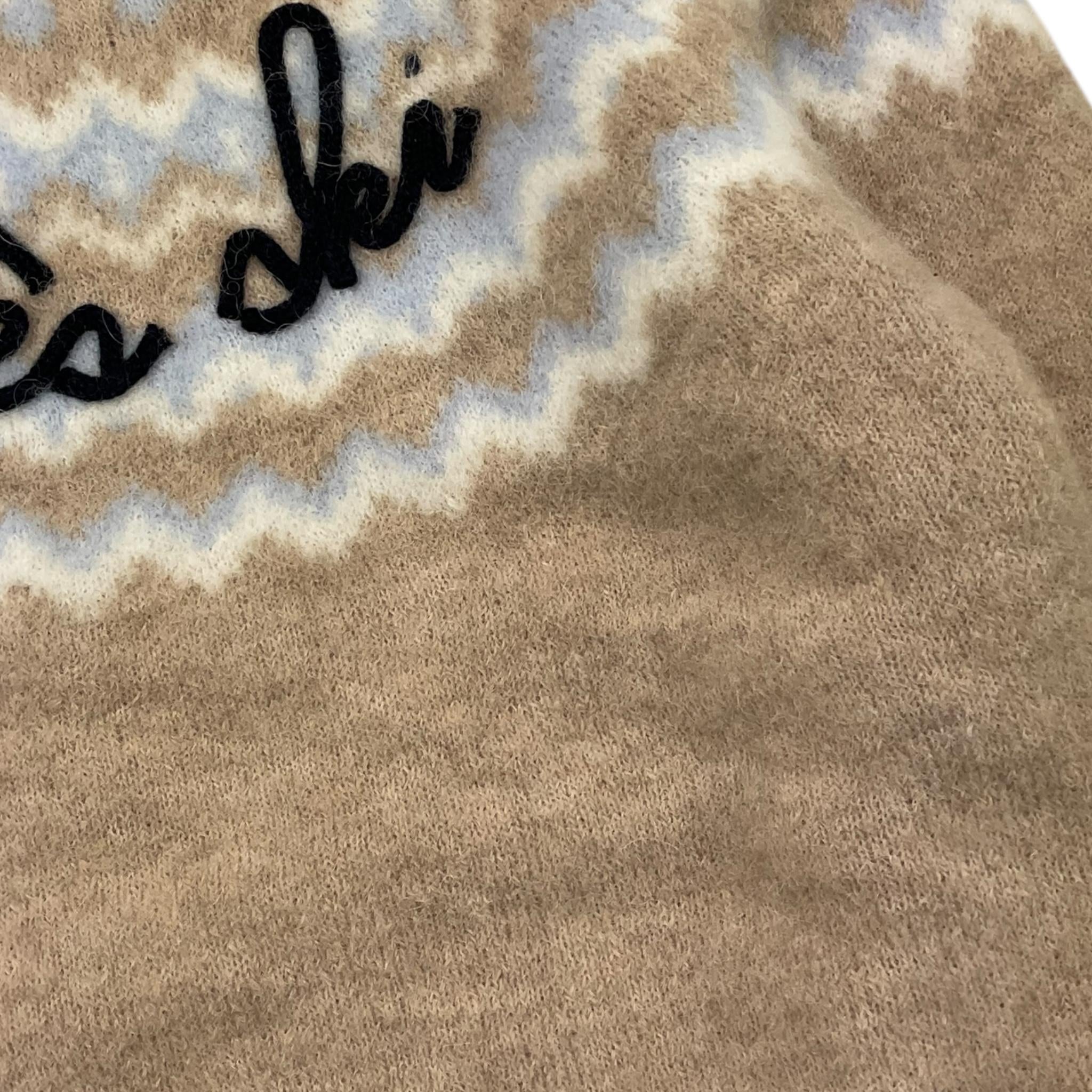 SAINT BARTH maglia tinta unita con stampa Beige per Bambino DOU0020 BEIGE SAINT BARTH