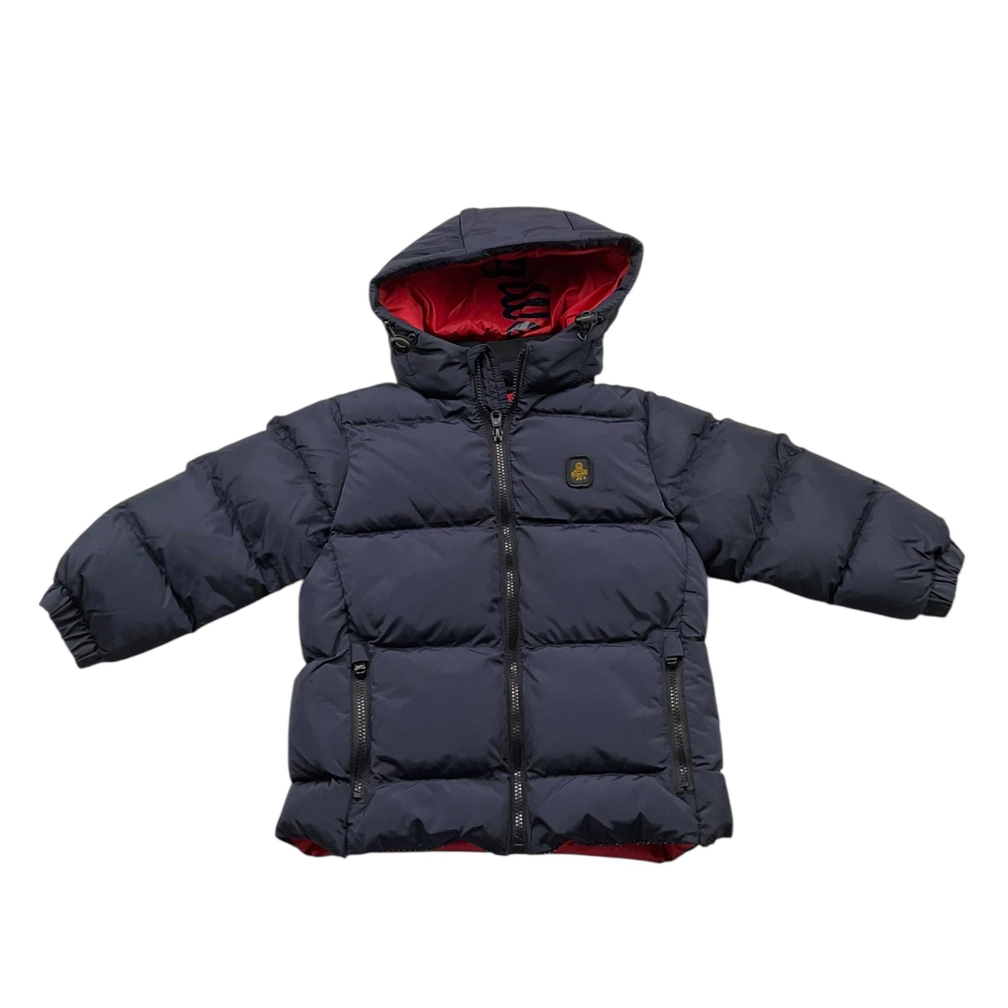 REFRIGIWEAR giubbino tinta unita con zip e cappuccio Blu per Neonato RWN822X BLU REFRIGIWEAR