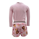 A Dee Completo 2Pz Shirt-Shorts Rosa per Bambina W252515 ROSA A DEE 