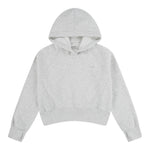 Abercrombie Kids Felpa tinta unita con Cappuccio E Stampa Grigio per Bambina 43AF23 GRIGIO ABERCROMBIE KIDS 