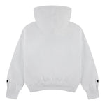 Abercrombie Kids Felpa tinta unita con Cappuccio E Paillettes Panna per Bambina 43AH82 PANNA ABERCROMBIE KIDS 